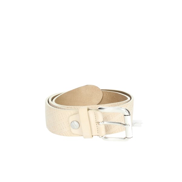 Bikkembergs Accessories Belt Creamy white E35.110