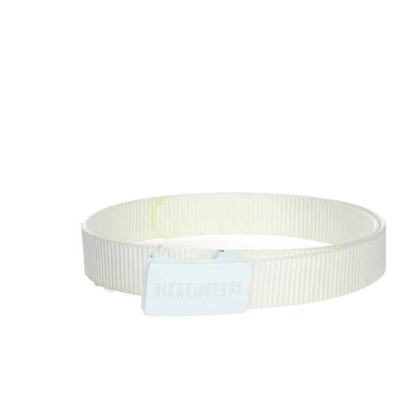 Bikkembergs Accessories Belt White E35.118