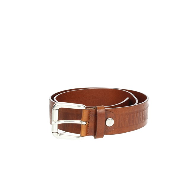 Bikkembergs Accessories Belt Brown leather E35.104