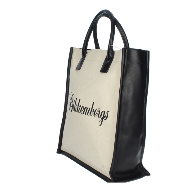 Bikkembergs Accessories Bags Beige/Black E38.002