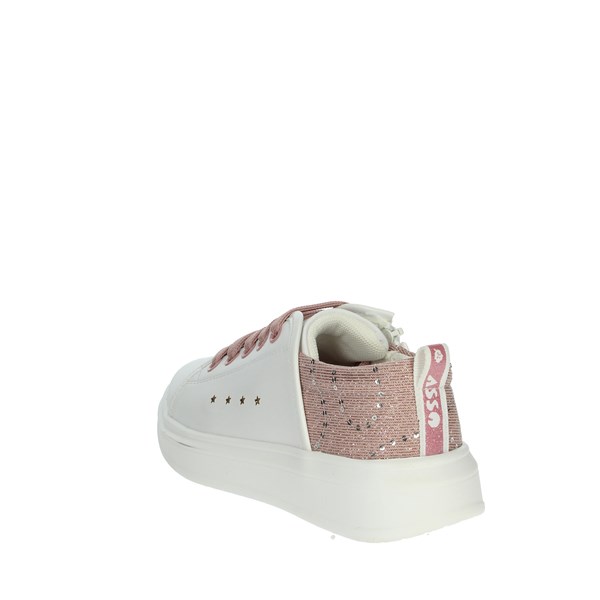 Asso Shoes Sneakers White/Pink AG-13000