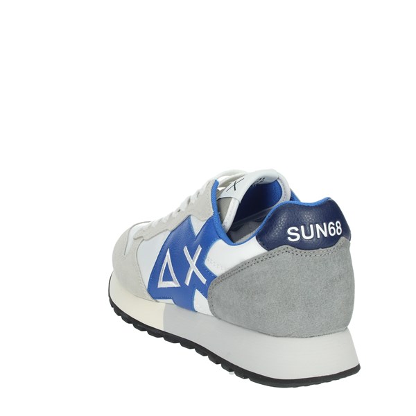 Sun68 Shoes Sneakers White/Blue Z32110