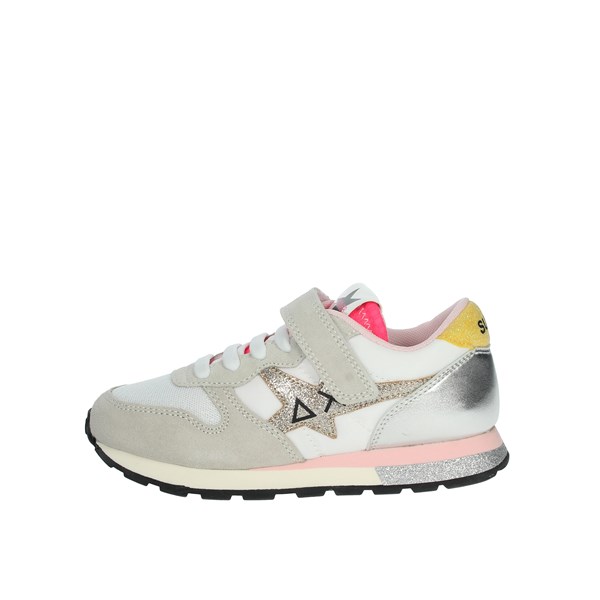 Sun68 Shoes Sneakers White/Fuchsia Z32411