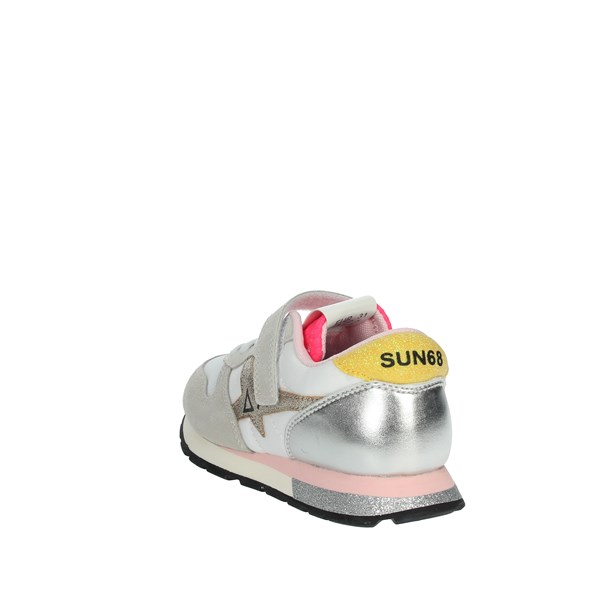 Sun68 Shoes Sneakers White/Fuchsia Z32411