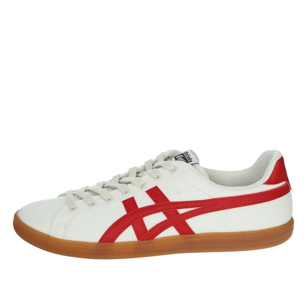 Onitsuka Tiger Shoes Sneakers Beige/red 1183B479
