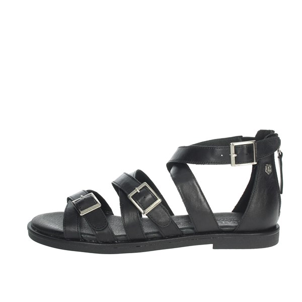 Carmela Shoes Flat Sandals Black 68260