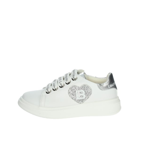 Laura Biagiotti Love Shoes Sneakers White/Silver 7810