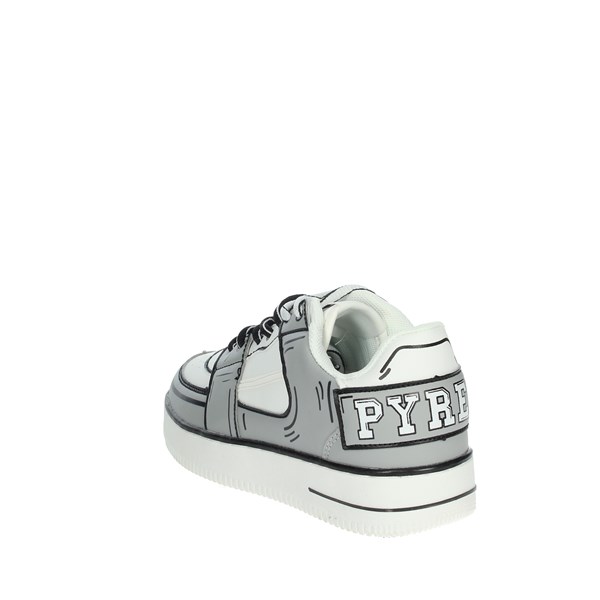Pyrex Shoes Sneakers White/Grey PYK80740