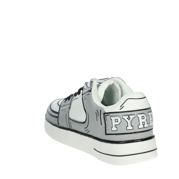 Pyrex Shoes Sneakers White/Grey PY80703