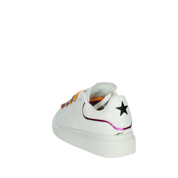 Shop Art Shoes Sneakers White/Fuchsia SAG80401