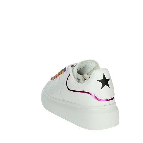 Shop Art Shoes Sneakers White/Fuchsia SA80501