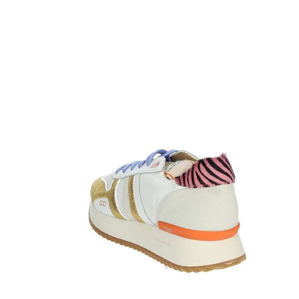 Serafini Shoes Sneakers White/Gold SNEAKERS 36