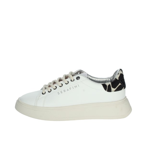 Serafini Shoes Sneakers White/Black SNEAKERS 48