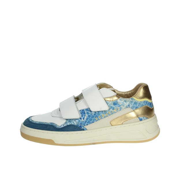 Serafini Shoes Sneakers White/Light-blue SNEAKERS 54