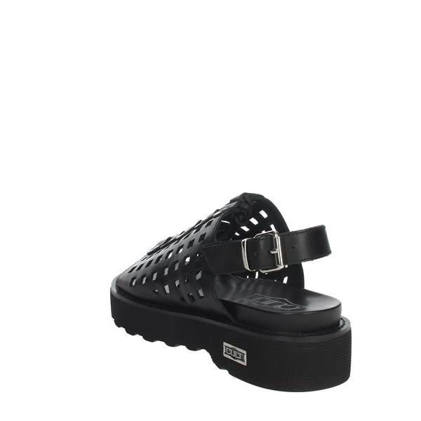 Cult Shoes Platform Sandals Black CLW343700