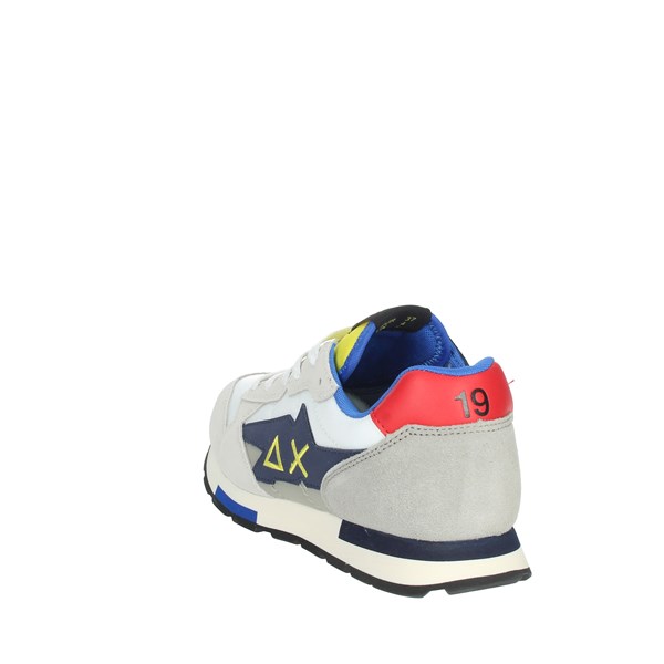Sun68 Shoes Sneakers White/Blue Z32321