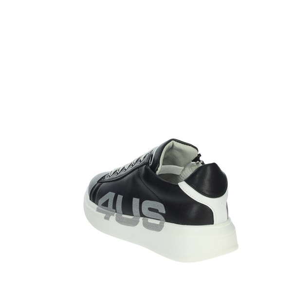 4us Paciotti Shoes Sneakers Black/Beige 41002