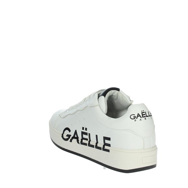 Gaelle Paris Shoes Sneakers White/Black G-1373