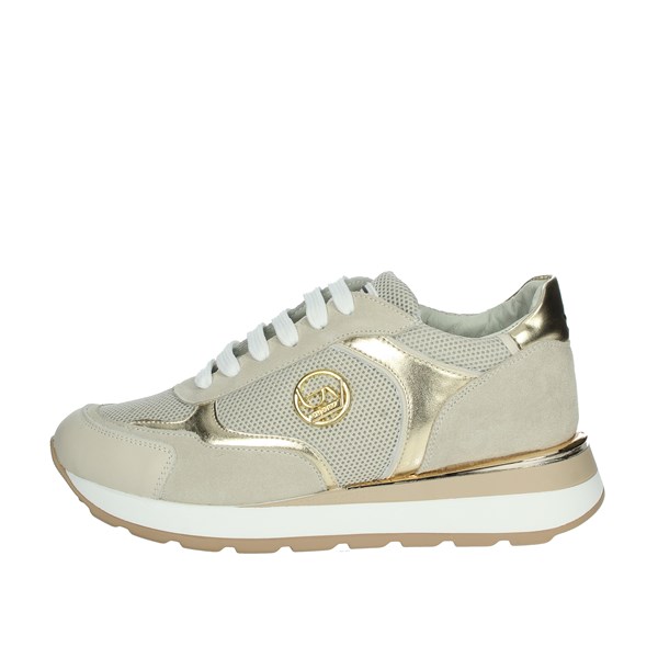 Byblos Shoes Sneakers Beige/gold Y-240
