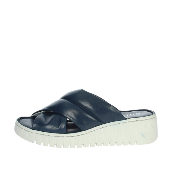 Cinzia Soft Shoes Platform Slippers Blue PQ108215444