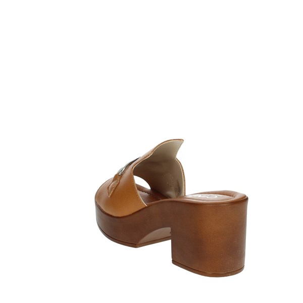 Cinzia Soft Shoes Clogs Brown leather IAF203149