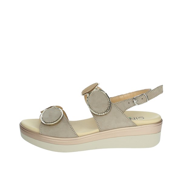 Cinzia Soft Shoes Platform Sandals dove-grey IO10687PNBS