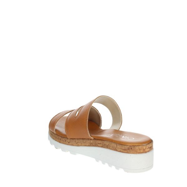 Cinzia Soft Shoes Clogs Brown leather IAF23209