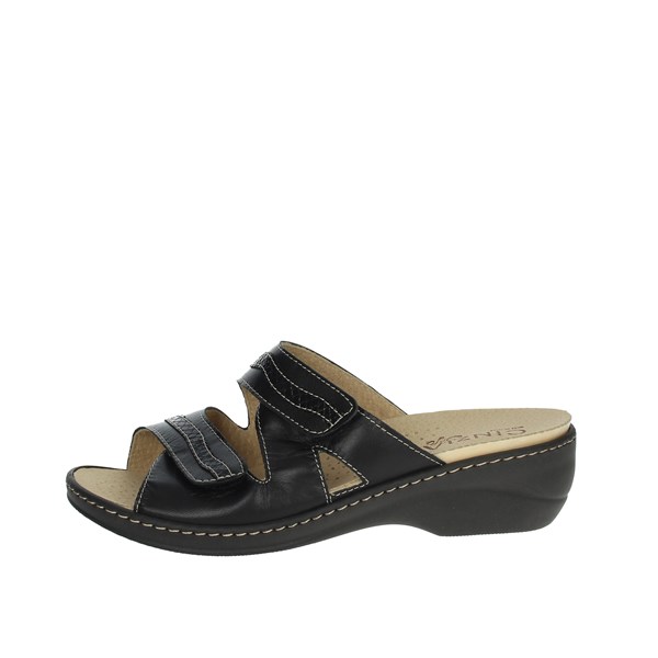 Cinzia Soft Shoes Flat Slippers Black IAEH5PY