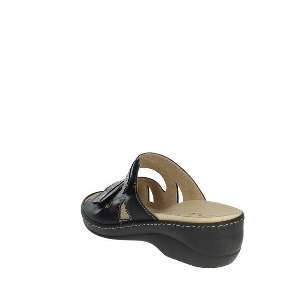 Cinzia Soft Shoes Flat Slippers Black IAEH5PY