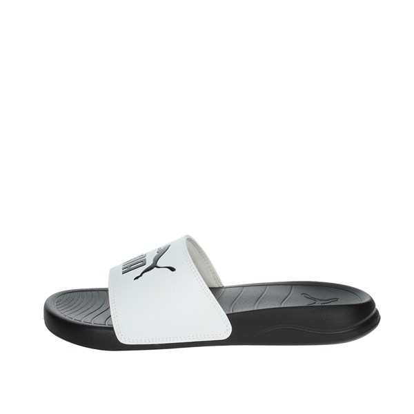 Puma Shoes Flat Slippers White/Black 372279