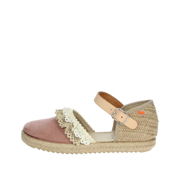 Vul Ladi Shoes Espadrilles Light dusty pink 7361