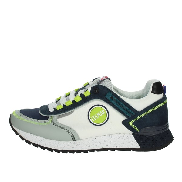 Colmar Shoes Sneakers White/Blue TRAVIS SPORT JOCKEY