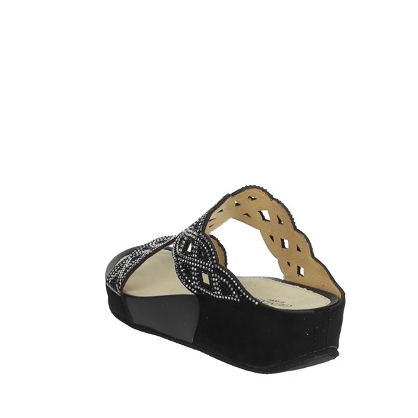 Grunland Shoes Platform Slippers Black CI2488-C9