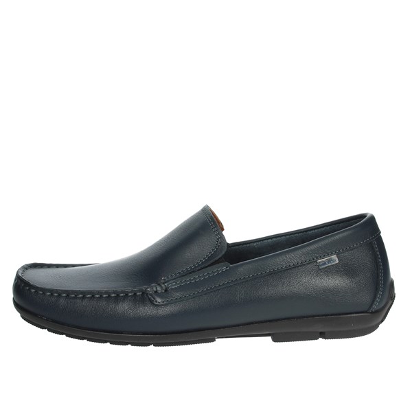 Baerchi Shoes Moccasin Blue 7901