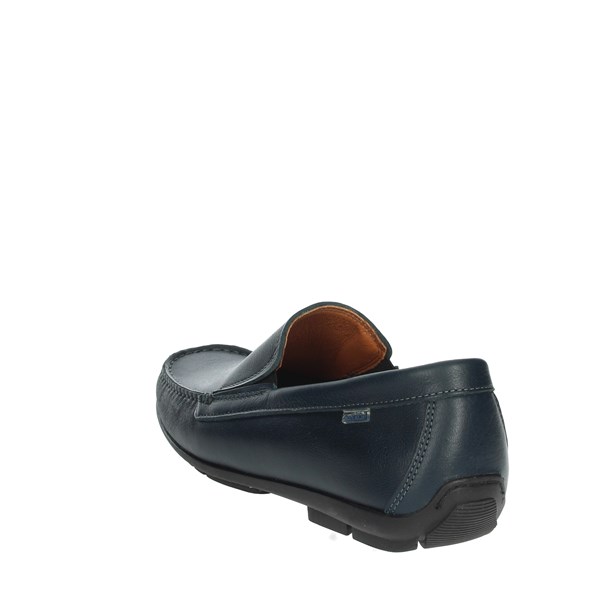 Baerchi Shoes Moccasin Blue 7901