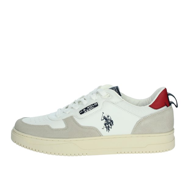 U.s. Polo Assn Shoes Sneakers White/Red RUSH001M/2YS1