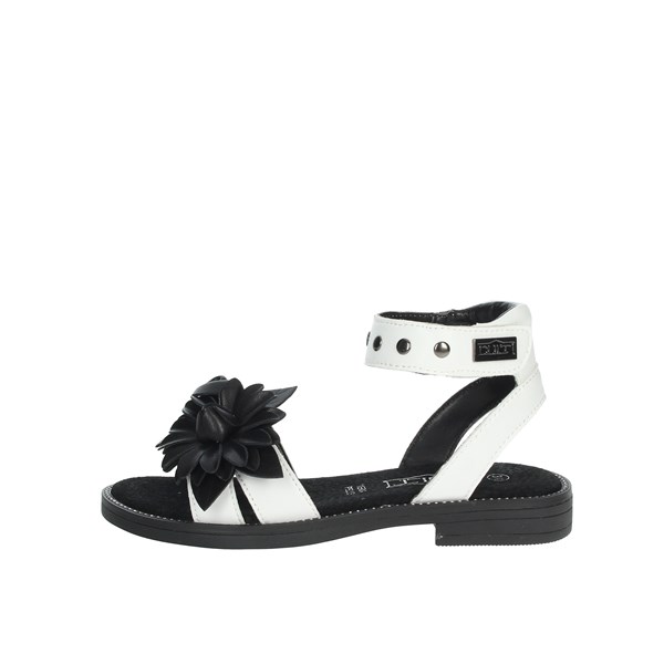 Cult Shoes Flat Sandals White CODY2