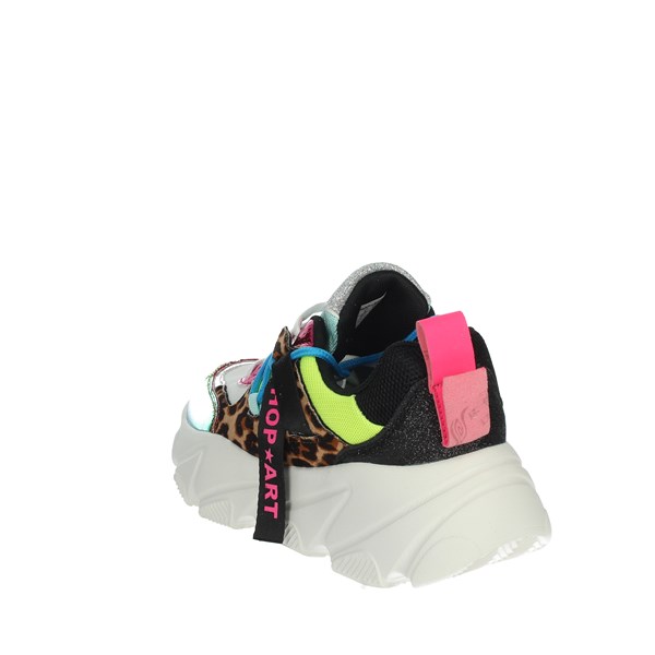 Shop Art Shoes Sneakers Black/White SA80521