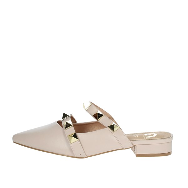 Gold & Gold Shoes Sabot Light dusty pink GP22-211