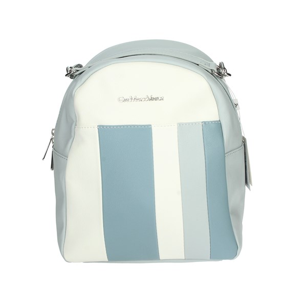 Gianmarco Venturi Accessories Backpacks Sky-blue GB0089BK1