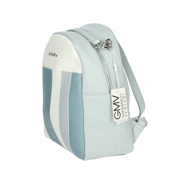 Gianmarco Venturi Accessories Backpacks Sky-blue GB0089BK1