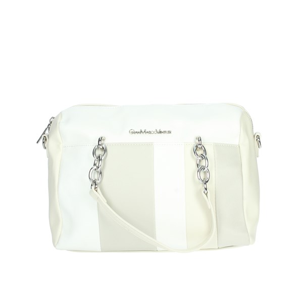 Gianmarco Venturi Accessories Bags Creamy white GB0089BG2