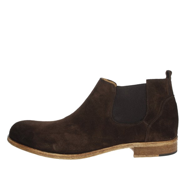 Exton Shoes Ankle Boots Brown 9915