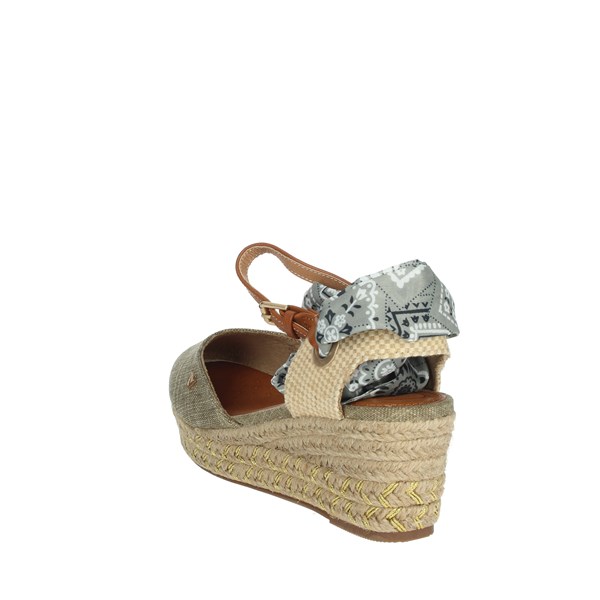 Wrangler Shoes Espadrilles Brown Taupe WL21601A