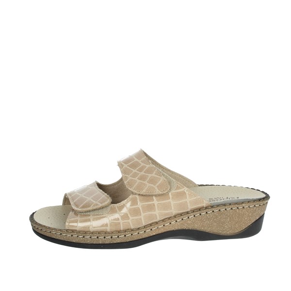 Riposella Shoes Flat Slippers Beige 00083