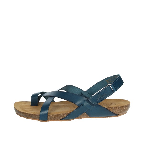 Yokono Shoes Flat Sandals Blue IBIZA-718