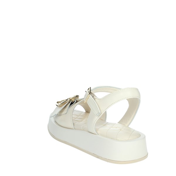 Paola Ferri Shoes Flat Sandals White D7708