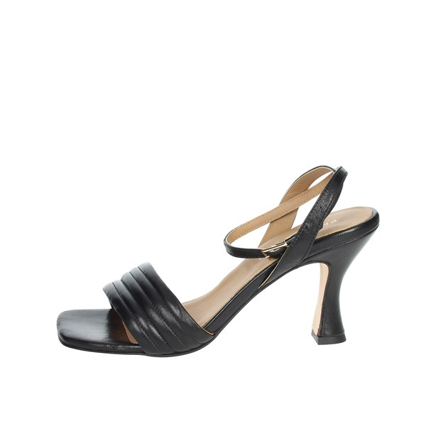 Paola Ferri Shoes Heeled Sandals Black D7734
