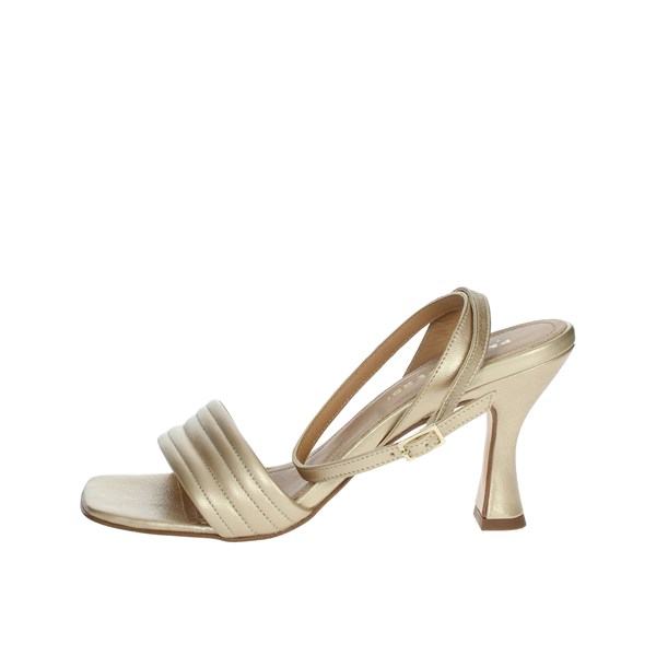 Paola Ferri Shoes Heeled Sandals Platinum  D7734