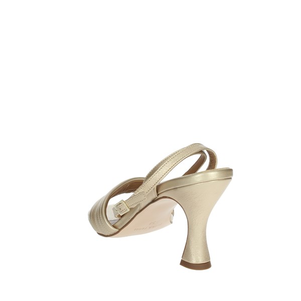Paola Ferri Shoes Heeled Sandals Platinum  D7734